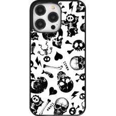 iPhone 14 Pro Max Case Hülle - Halloween 2024 skeleton mix