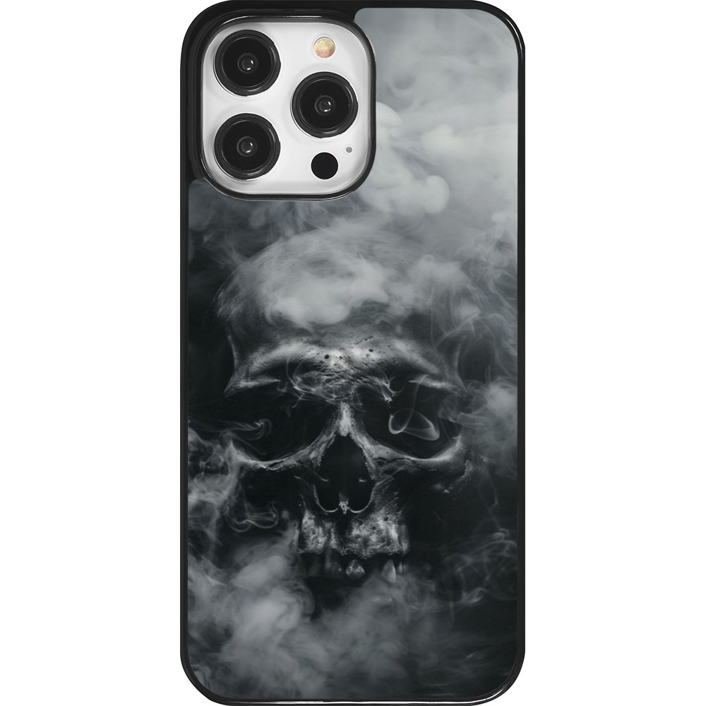 iPhone 14 Pro Max Case Hülle - Halloween 2024 smoky skull