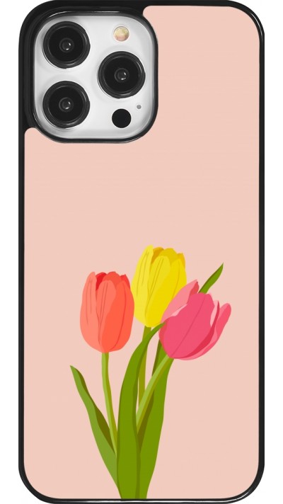 iPhone 14 Pro Max Case Hülle - Spring 23 tulip trio