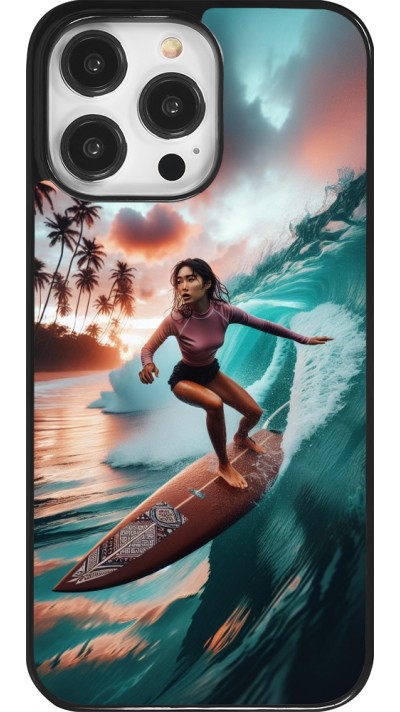 iPhone 14 Pro Max Case Hülle - Surferin aus Bali