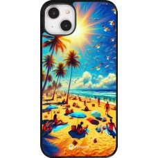 iPhone 14 Plus Case Hülle - Sommer Paradies Farbe