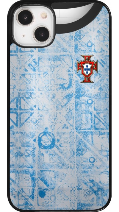 iPhone 14 Plus Case Hülle - Portugal Away personalisierbares Fussballtrikot