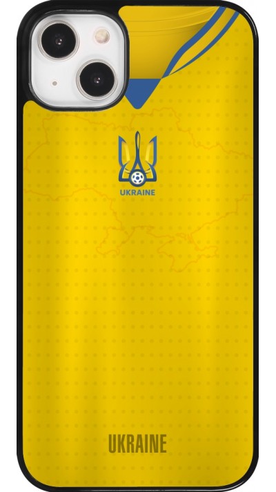 iPhone 14 Plus Case Hülle - Fussballtrikot Ukraine