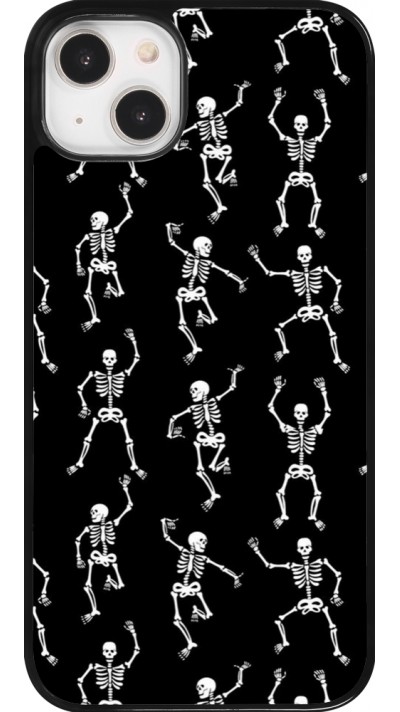 iPhone 14 Plus Case Hülle - Halloween 2024 dancing skeleton