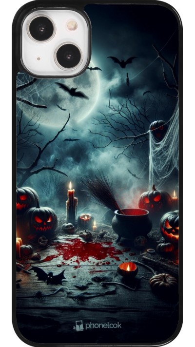 iPhone 14 Plus Case Hülle - Halloween 2024 Dunkler Mond