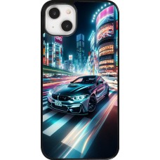 iPhone 14 Plus Case Hülle - BMW M4 Tokio Nacht