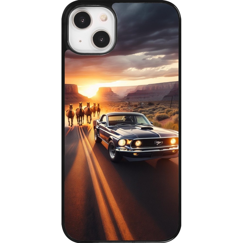 iPhone 14 Plus Case Hülle - Mustang 69 Grand Canyon