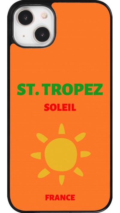 iPhone 14 Plus Case Hülle - Pop Summer Destination St-Tropez