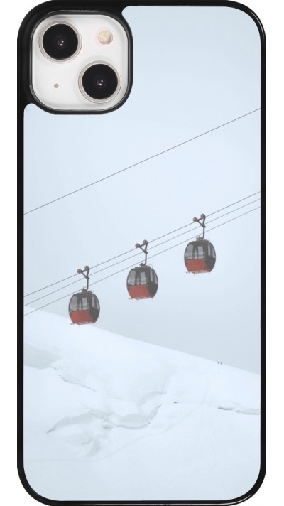 iPhone 14 Plus Case Hülle - Winter 22 ski lift