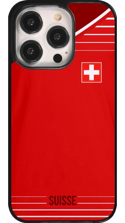 iPhone 14 Pro Case Hülle - Football shirt Switzerland 2022