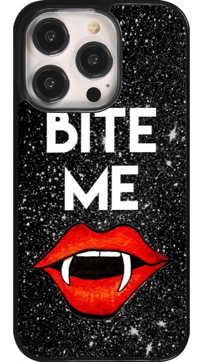 iPhone 14 Pro Case Hülle - Halloween 2024 bite me