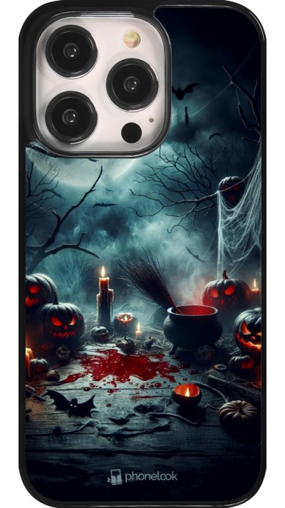 iPhone 14 Pro Case Hülle - Halloween 2024 Dunkler Mond