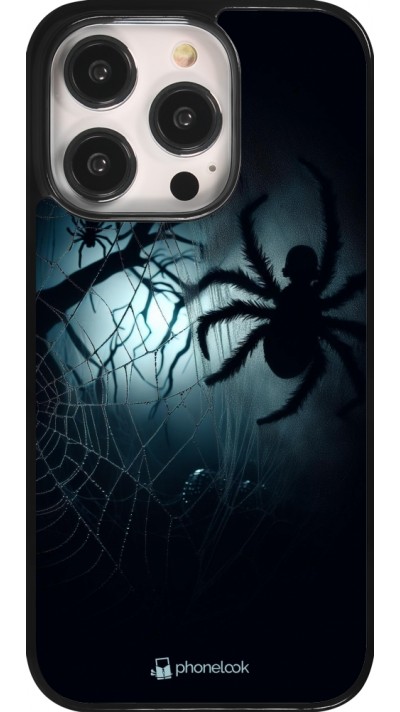 iPhone 14 Pro Case Hülle - Halloween 2024 Dunkle Spinne