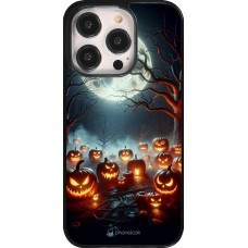 iPhone 14 Pro Case Hülle - Halloween 2024 Viele Kuerbisse