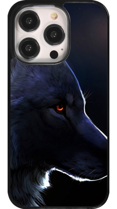 iPhone 14 Pro Case Hülle - Wolf Shape