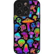 iPhone 14 Pro Case Hülle - Silikon schwarz Autumn 2024 magic mushrooms