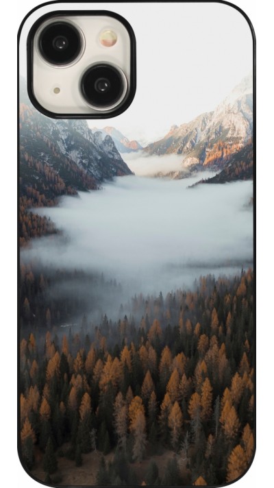 iPhone 15 Case Hülle - Autumn 22 forest lanscape