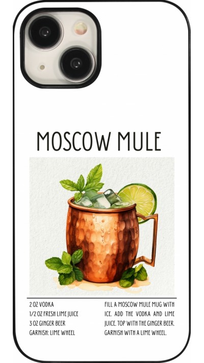 iPhone 15 Case Hülle - Cocktail Rezept Moscow Mule