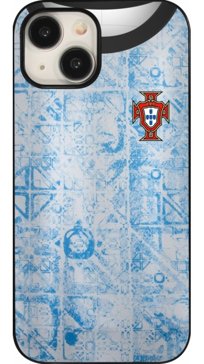 Coque iPhone 15 - Maillot de football Portugal Extérieur personnalisable