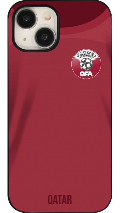 iPhone 15 Case Hülle - Katar 2022 personalisierbares Fussballtrikot