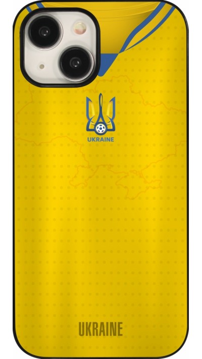 Coque iPhone 15 - Maillot de football Ukraine