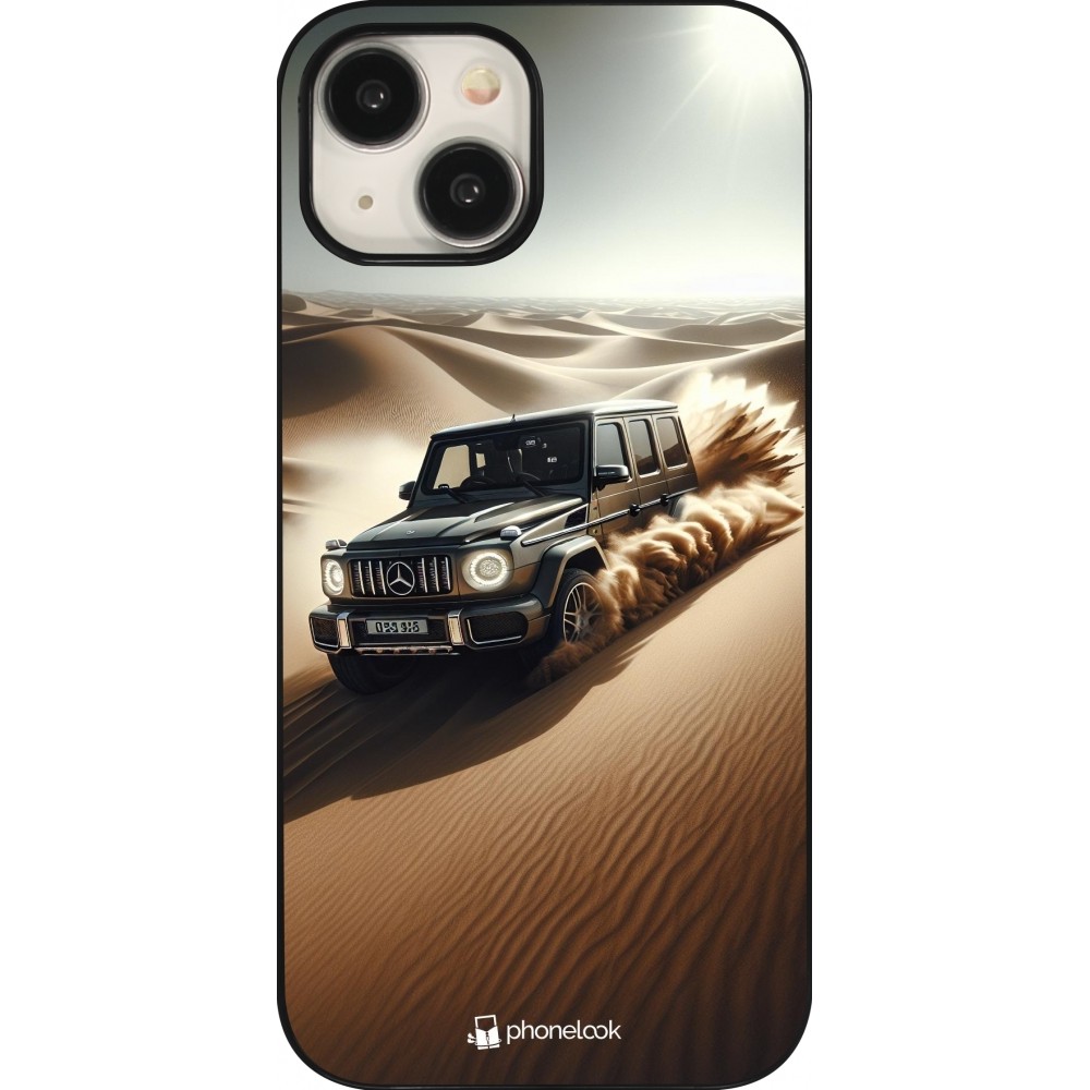 iPhone 15 Case Hülle - Mercedes G Drift Wueste