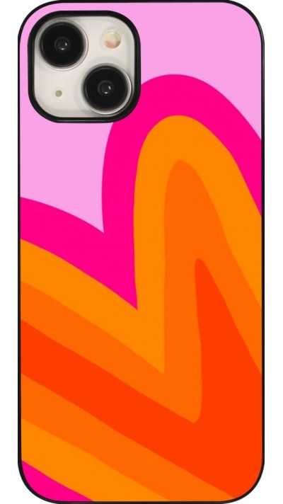 iPhone 15 Case Hülle - Valentine 2024 heart gradient