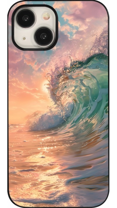 Coque iPhone 15 - Wave Sunset