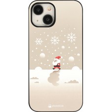 iPhone 15 Case Hülle - Weihnachten 2023 Minimalistischer Weihnachtsmann