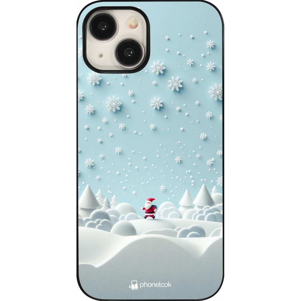 iPhone 15 Case Hülle - Weihnachten 2023 Kleiner Vater Schneeflocke