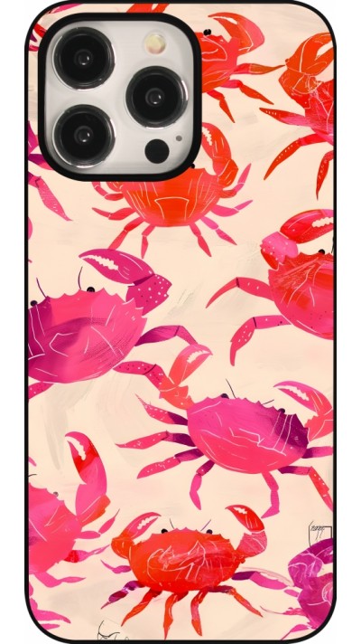 iPhone 15 Pro Max Case Hülle - Crabs Paint