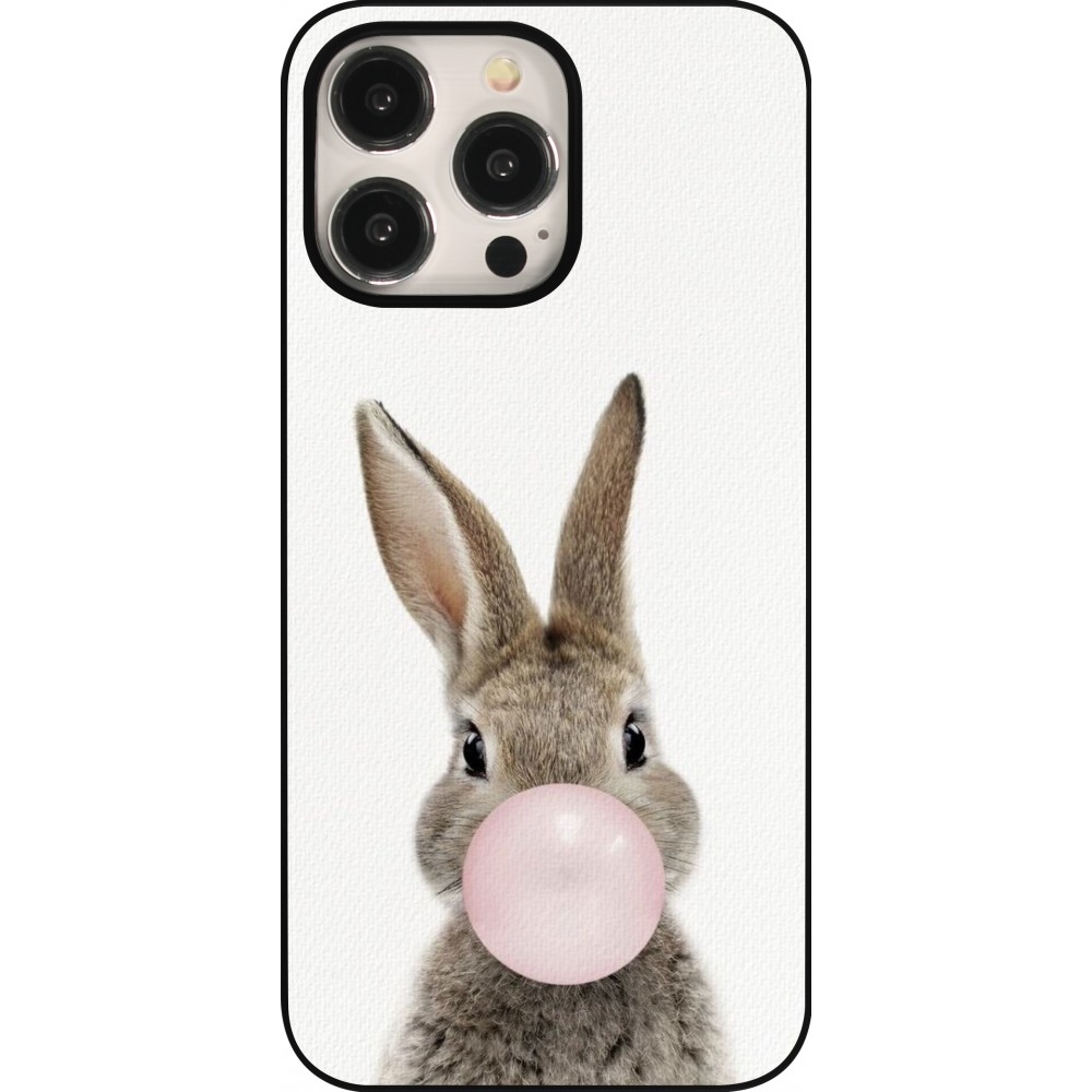 iPhone 15 Pro Max Case Hülle - Easter 2023 bubble gum bunny