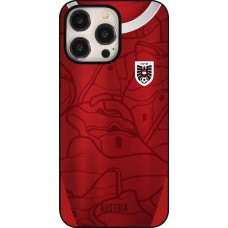 iPhone 15 Pro Max Case Hülle - Austria personalisierbares Fussballtrikot