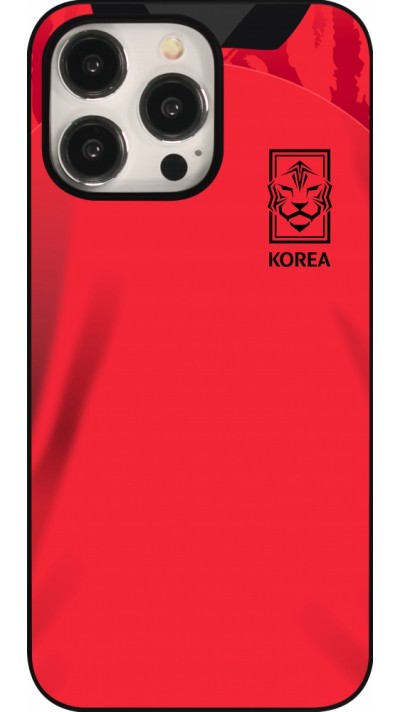 iPhone 15 Pro Max Case Hülle - Südkorea 2022 personalisierbares Fussballtrikot