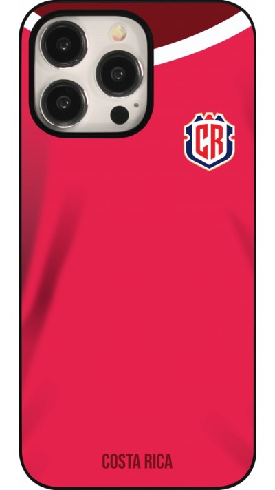 iPhone 15 Pro Max Case Hülle - Costa Rica 2022 personalisierbares Fussballtrikot