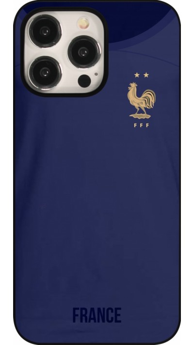 iPhone 15 Pro Max Case Hülle - Frankreich 2022 personalisierbares Fussballtrikot