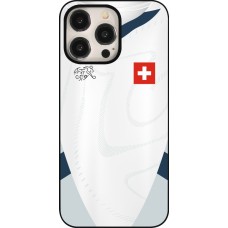 iPhone 15 Pro Max Case Hülle - Schweiz Away personalisierbares Fussballtrikot