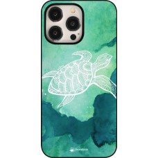 iPhone 15 Pro Max Case Hülle - Turtle Aztec Watercolor