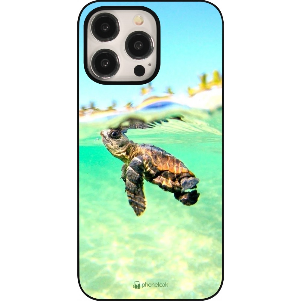 iPhone 15 Pro Max Case Hülle - Turtle Underwater