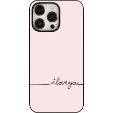 iPhone 15 Pro Max Case Hülle - Valentine 2023 i love you writing