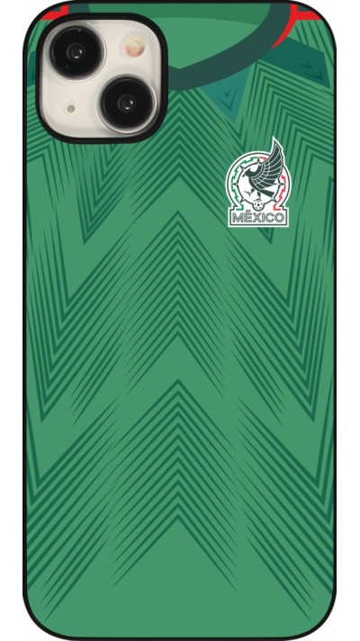 iPhone 15 Plus Case Hülle - Mexiko 2022 personalisierbares Fussballtrikot