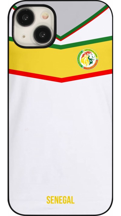 iPhone 15 Plus Case Hülle - Senegal 2022 personalisierbares Fußballtrikot