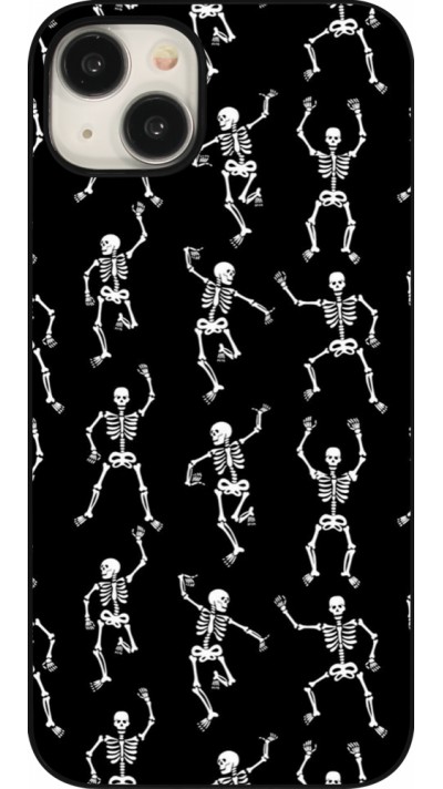 iPhone 15 Plus Case Hülle - Halloween 2024 dancing skeleton