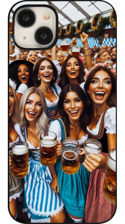 iPhone 15 Plus Case Hülle - Oktoberfest Frauen