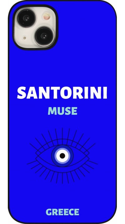 iPhone 15 Plus Case Hülle - Pop Summer Destination Santorini