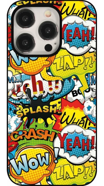 iPhone 15 Pro Case Hülle - Cartoons slogans