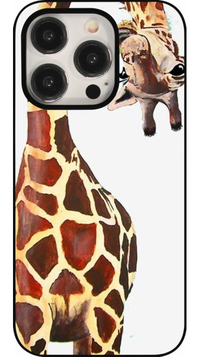 iPhone 15 Pro Case Hülle - Giraffe Fit