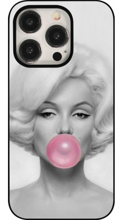 iPhone 15 Pro Case Hülle - Marilyn Bubble