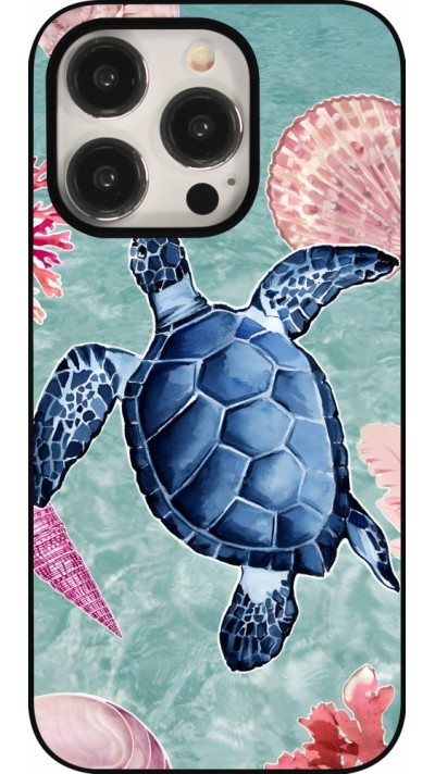 iPhone 15 Pro Case Hülle - Preppy Turtle