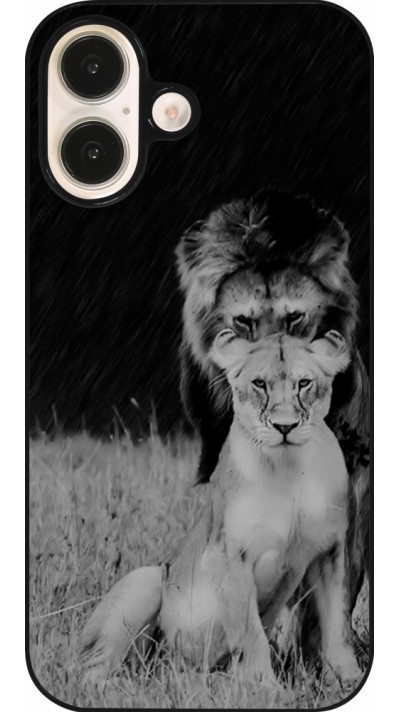 iPhone 16 Case Hülle - Angry lions